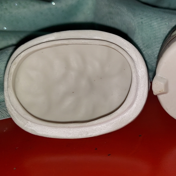 Vintage 2 Turtle Dove Trinket Box - Picture 8 of 14